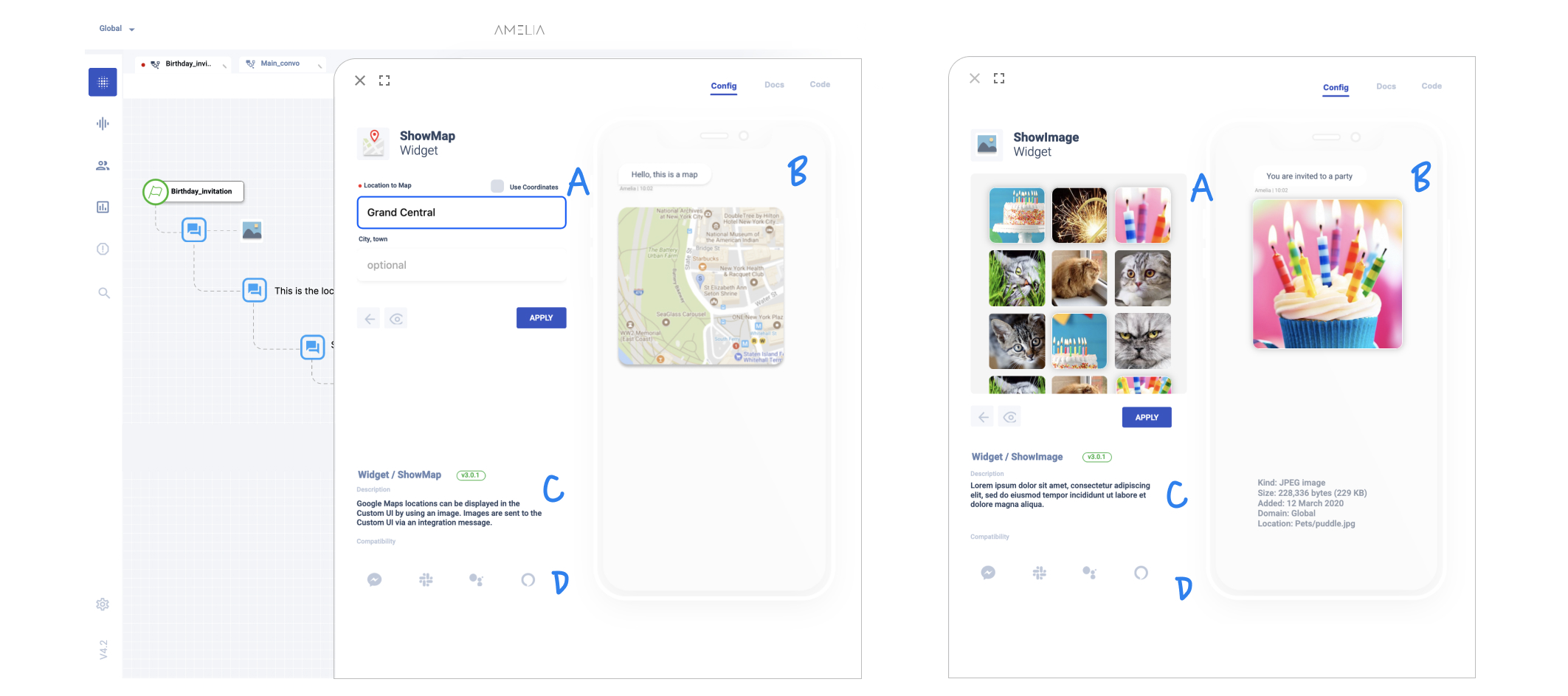 The biggest challenge for this design was to make it uniform across multiple widgets.